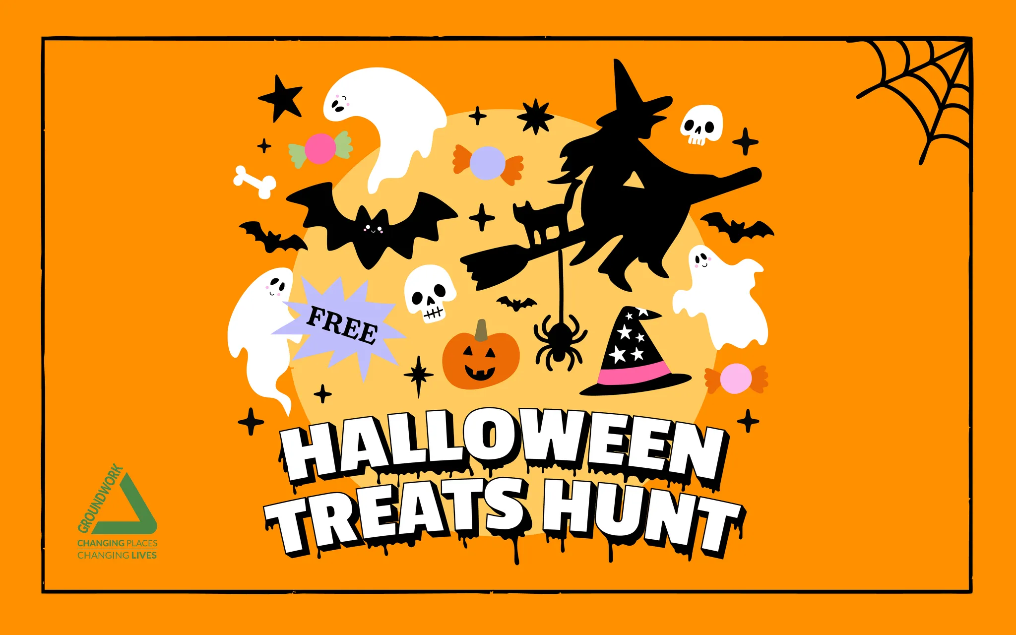 Halloween Treats Hunt (ages 5yrs+)