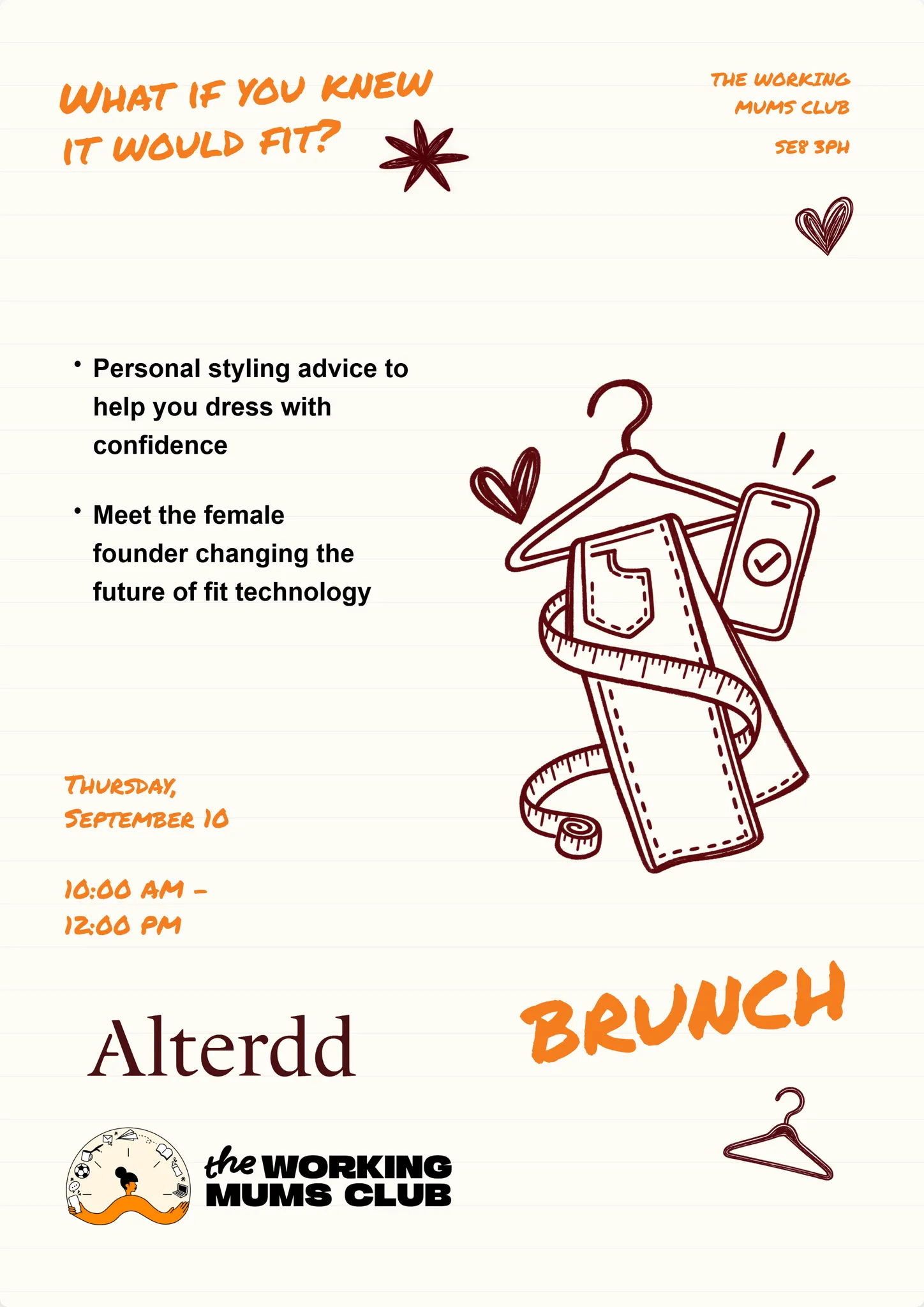 THE STYLE & FIT BRUNCH
