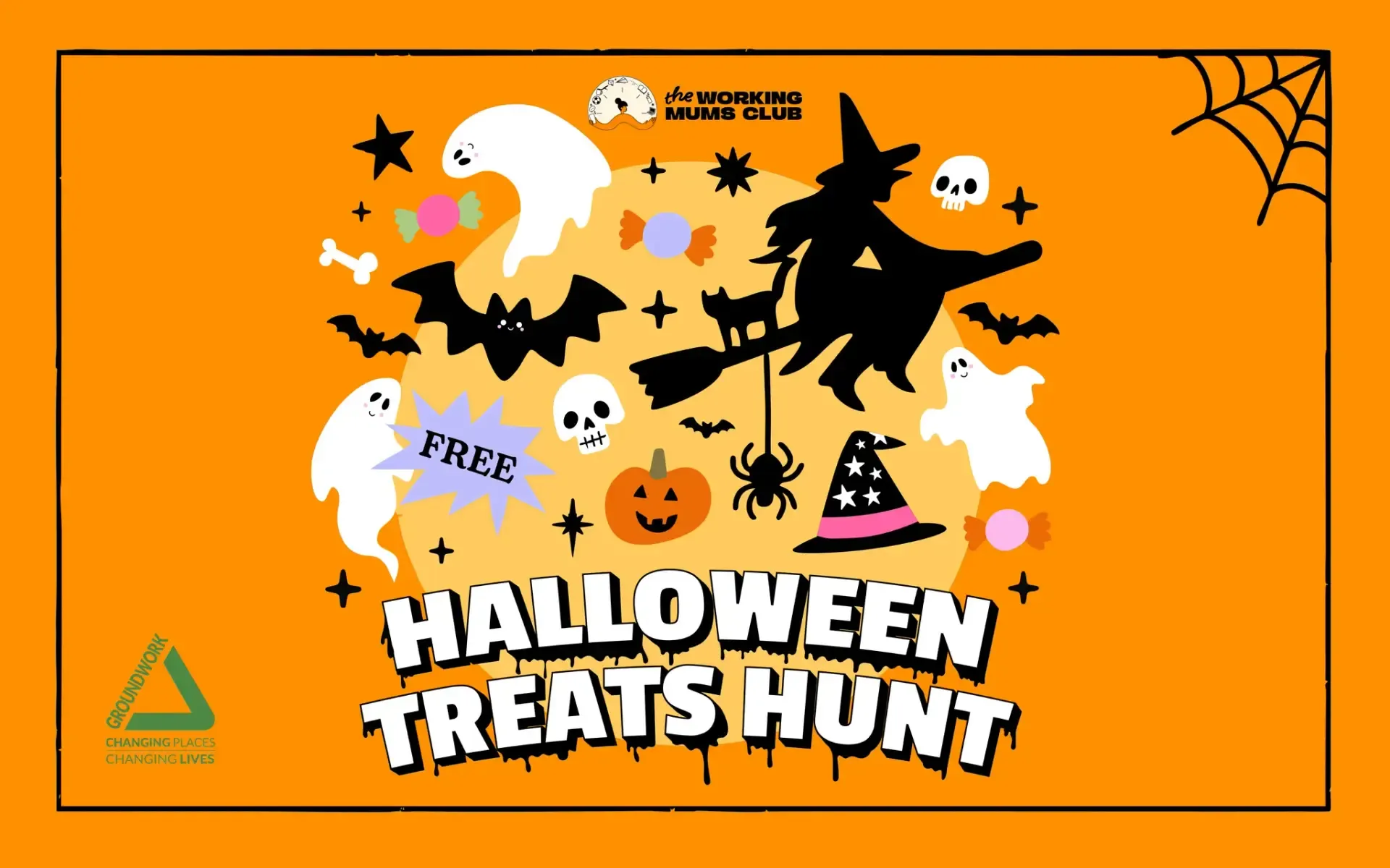 Halloween Treats Hunt (ages 0-5yrs)
